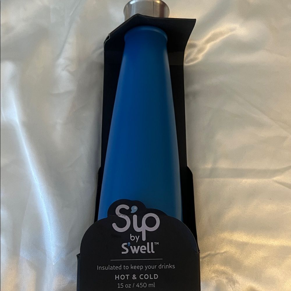 Sip by S’well Jersey Blue 15 oz. Bottle - New